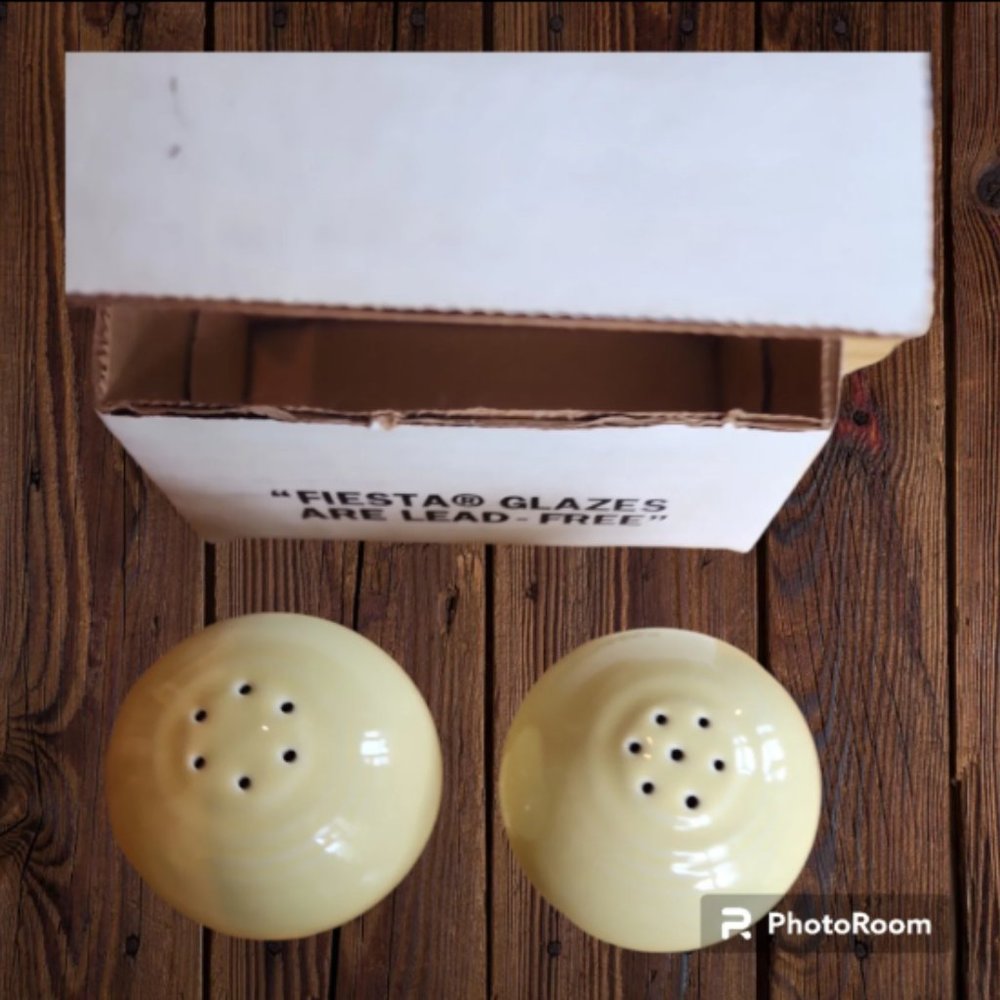 Fiestaware Salt and Pepper